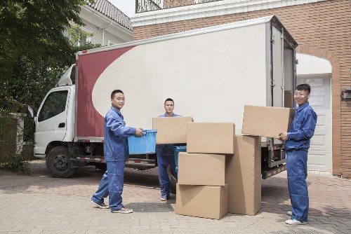 Professional furniture pick-up team in Storage Maidavale