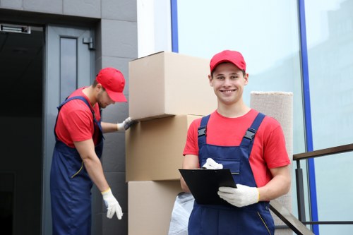Professional removalists assisting with a move in Storage Maidavale