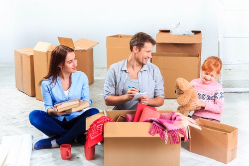 Professional packing services in Storage Maidavale