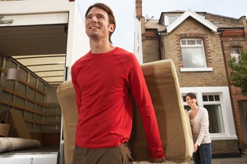 Scheduling furniture pick-up services